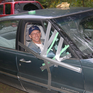 Repairing the side view mirror