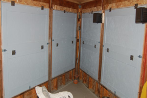 Screen porch shutters