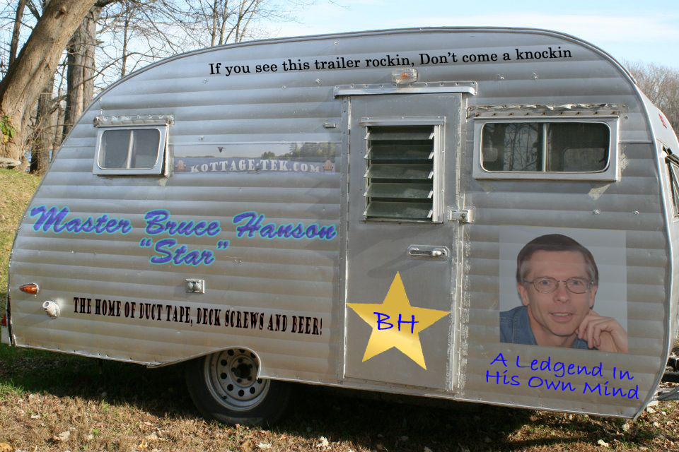 Bruce's trailer